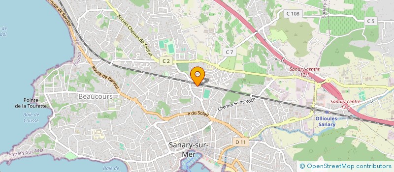 localisation de l'entreprise MADAME LOLA COLLIARD  SANARY-SUR-MER