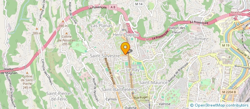 localisation de l'entreprise MADAME LOLA COMBE  NICE