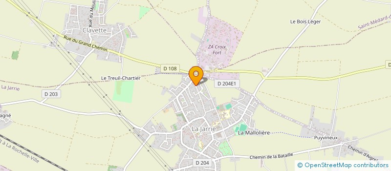 localisation de l'entreprise MADAME LOLA COSSEAU  LA JARRIE