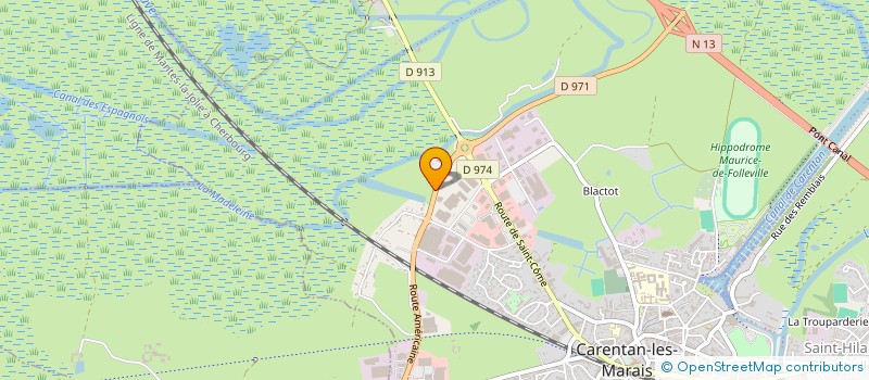 localisation de l'entreprise MADAME LOLA COUASNON  CARENTAN-LES-MARAIS