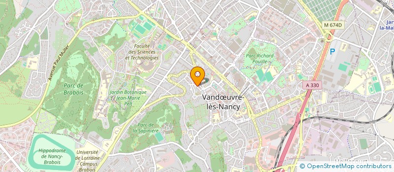 localisation de l'entreprise MADAME LOLA COURTIOL  VANDUVRE-LES-NANCY