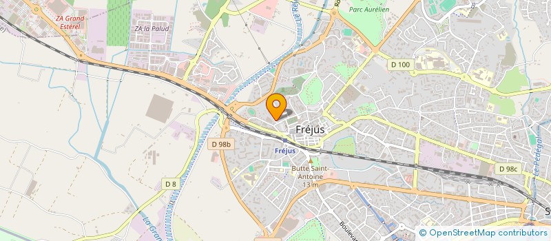 localisation de l'entreprise MADAME LOLA CROZET MOLINENGO à FREJUS