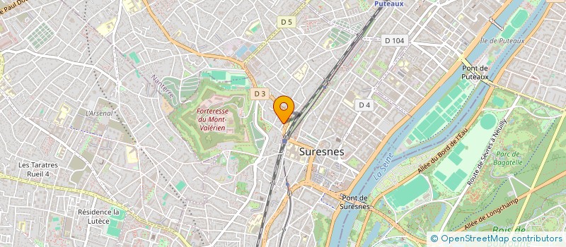 localisation de l'entreprise MADAME LOLA DE GALZAIN à SURESNES