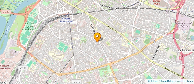 localisation de l'entreprise MADAME LOLA DECOSSE  ANGERS