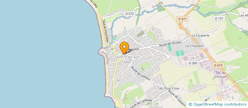 localisation de l'entreprise MADAME LOLA DRUAUX  SAINT-PAIR-SUR-MER