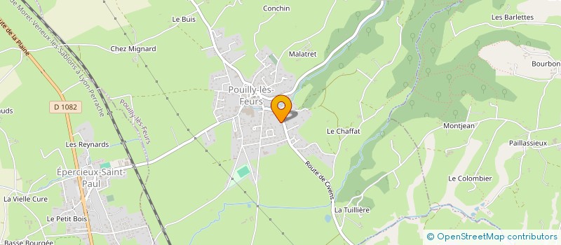 localisation de l'entreprise MADAME LOLA DUMAS  POUILLY-LES-FEURS