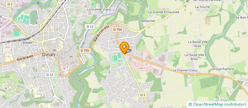 localisation de l'entreprise MADAME LOLA DUMENIL MEHEUST  LANVALLAY