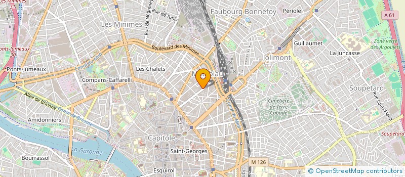 localisation de l'entreprise MADAME LOLA FABRE  TOULOUSE