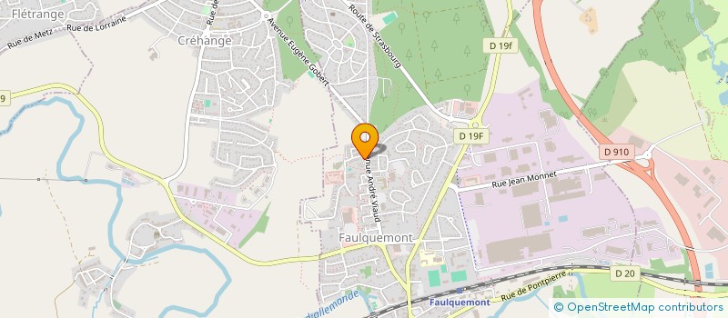 localisation de l'entreprise MADAME LOLA FROEHLICH  FAULQUEMONT