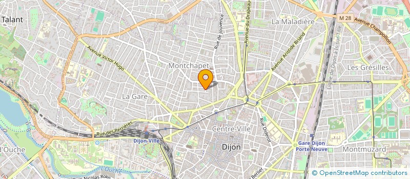 localisation de l'entreprise MADAME LOLA GALBON à DIJON