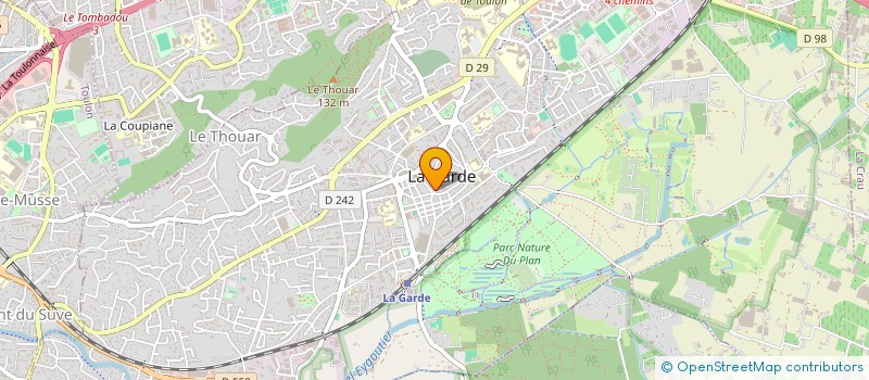 localisation de l'entreprise MADAME LOLA GIRARD  LA GARDE