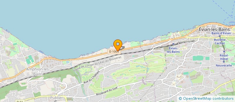 localisation de l'entreprise MADAME LOLA GUILLOT  EVIAN-LES-BAINS