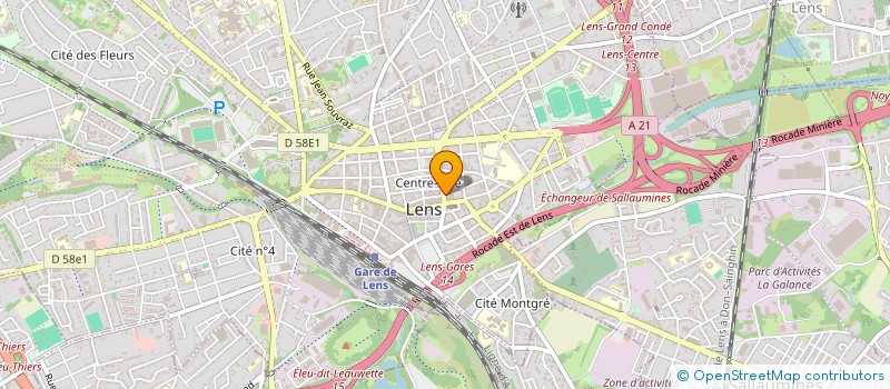 localisation de l'entreprise MADAME LOLA HELIN  LENS