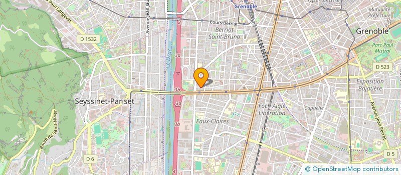 localisation de l'entreprise MADAME LOLA ISAMUKHAMEDOVA à GRENOBLE