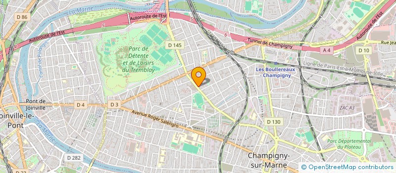 localisation de l'entreprise MADAME LOLA JACQUET à CHAMPIGNY-SUR-MARNE