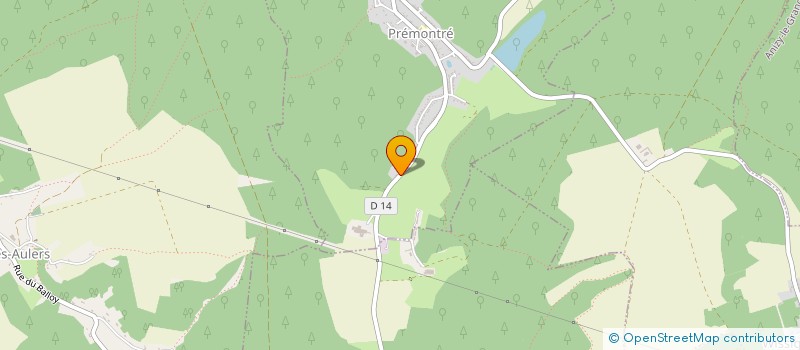 localisation de l'entreprise MADAME LOLA JEAN-BAPTISTE  PREMONTRE