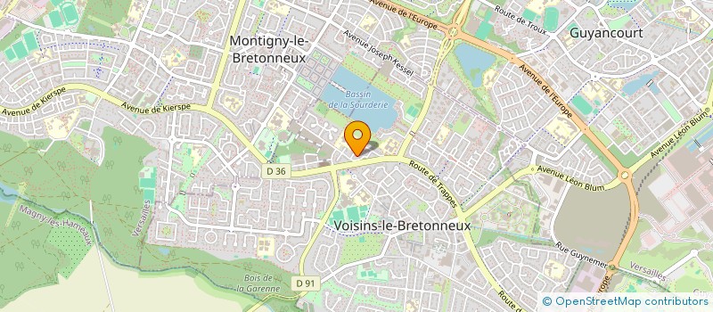 localisation de l'entreprise MADAME LOLA KARA  VOISINS-LE-BRETONNEUX