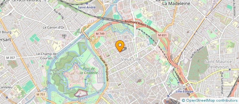 localisation de l'entreprise MADAME LOLA KOWALSKI à LILLE