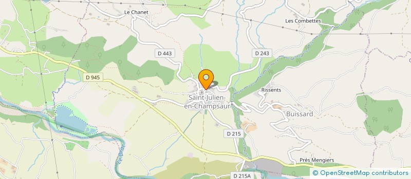 localisation de l'entreprise MADAME LOLA LAFFONT  SAINT-BONNET-EN-CHAMPSAUR