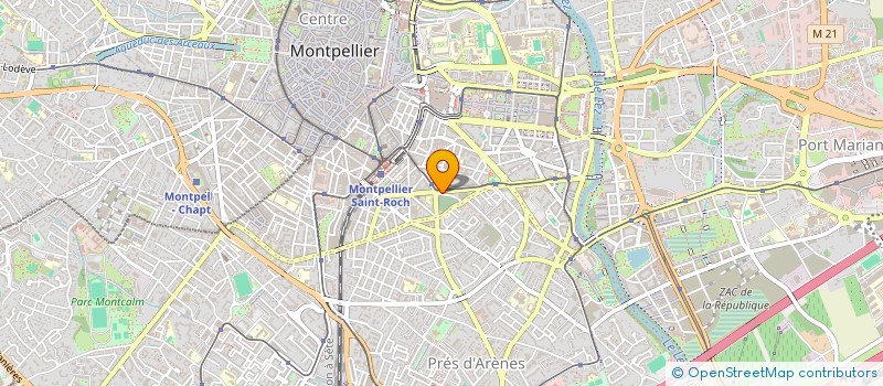 localisation de l'entreprise MADAME LOLA LAGARDE à MONTPELLIER