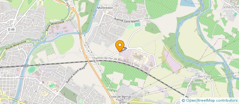 localisation de l'entreprise MADAME LOLA LAIB  CARCASSONNE