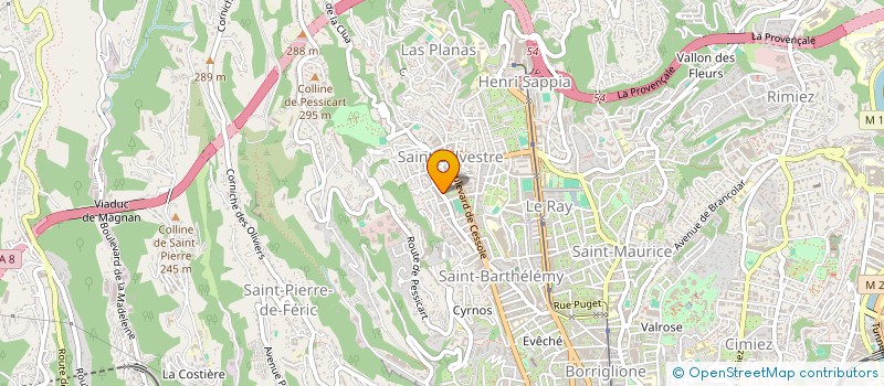 localisation de l'entreprise MADAME LOLA LAMALLE BARRELL  NICE