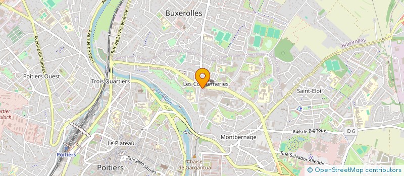 localisation de l'entreprise MADAME LOLA LE COZ  POITIERS