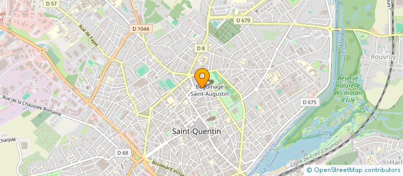 localisation de l'entreprise MADAME LOLA LEBAY à SAINT-QUENTIN