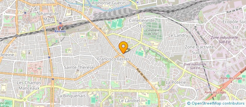 localisation de l'entreprise MADAME LOLA LEMESLE KERISIT  RENNES