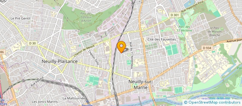 localisation de l'entreprise MADAME LOLA LEPONT à NEUILLY-SUR-MARNE