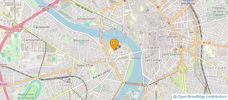 localisation de l'entreprise MADAME LOLA LUCET à TOULOUSE