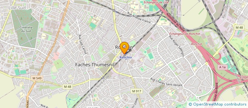 localisation de l'entreprise MADAME LOLA MAERTENS  RONCHIN