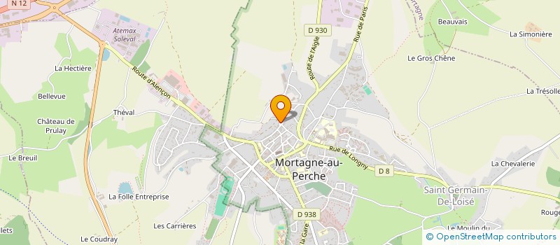 localisation de l'entreprise MADAME LOLA MALEK à MORTAGNE-AU-PERCHE