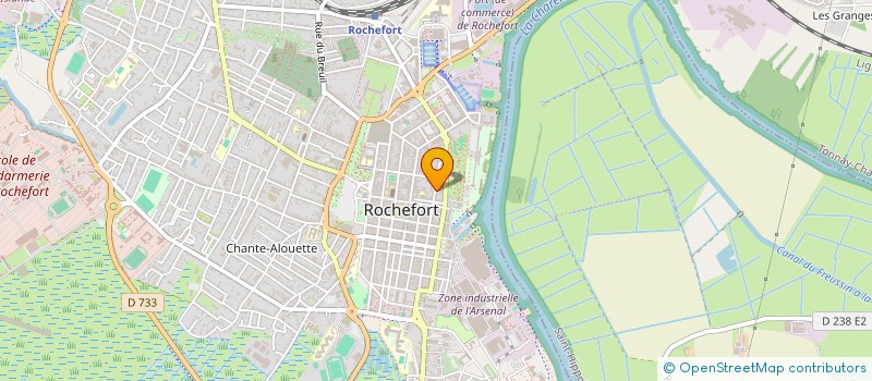 localisation de l'entreprise MADAME LOLA MARECAUX  ROCHEFORT