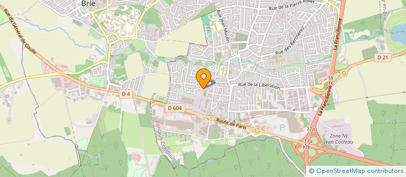 localisation de l'entreprise MADAME LOLA MARQUES  PONTAULT-COMBAULT