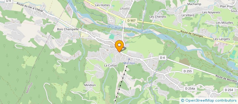 localisation de l'entreprise MADAME LOLA MARTIN à MORILLON