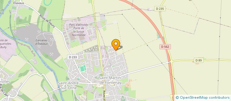 localisation de l'entreprise MADAME LOLA MAUGER  SAINT-MARTIN-DE-MAY