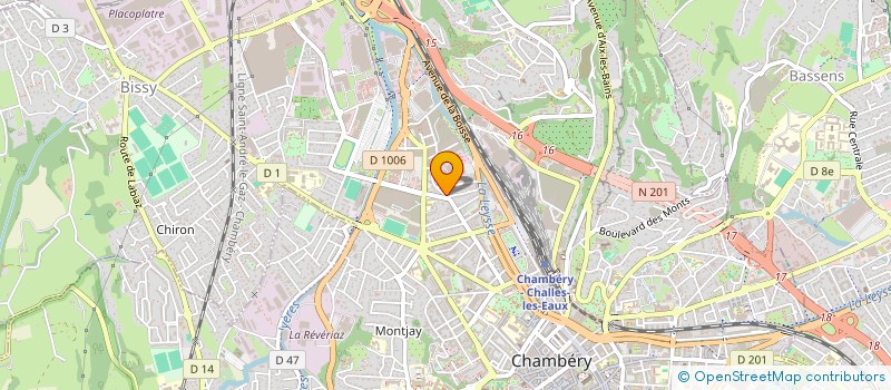 localisation de l'entreprise MADAME LOLA MECHIN  CHAMBERY