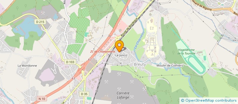 localisation de l'entreprise MADAME LOLA MEUNIER à LA COURONNE