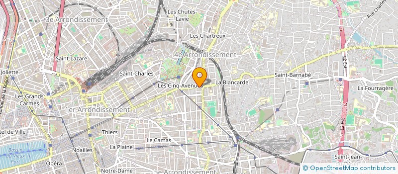 localisation de l'entreprise MADAME LOLA MIQUEL à MARSEILLE