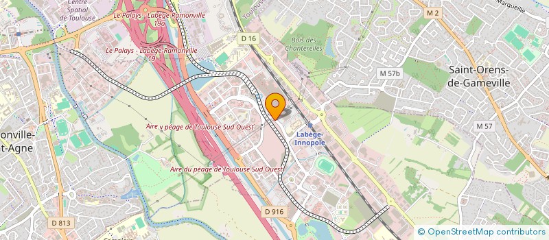 localisation de l'entreprise MADAME LOLA MONTEL  LABEGE