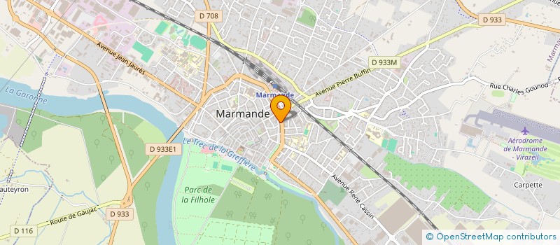 localisation de l'entreprise MADAME LOLA MORIN  MARMANDE