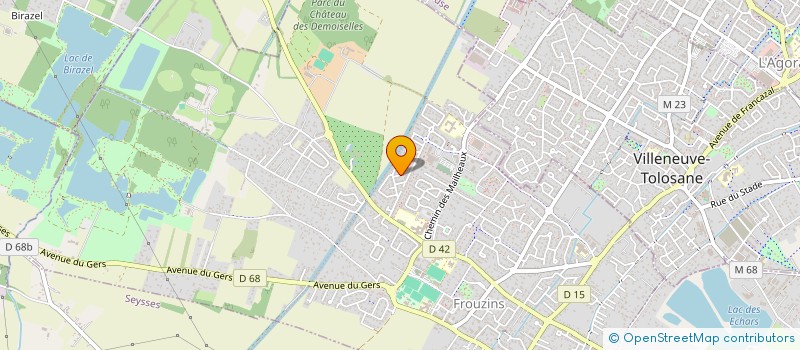 localisation de l'entreprise MADAME LOLA MOULY  FROUZINS