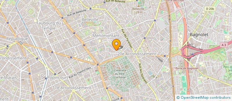 localisation de l'entreprise MADAME LOLA MOUNE MARIE-THE CADET  PARIS