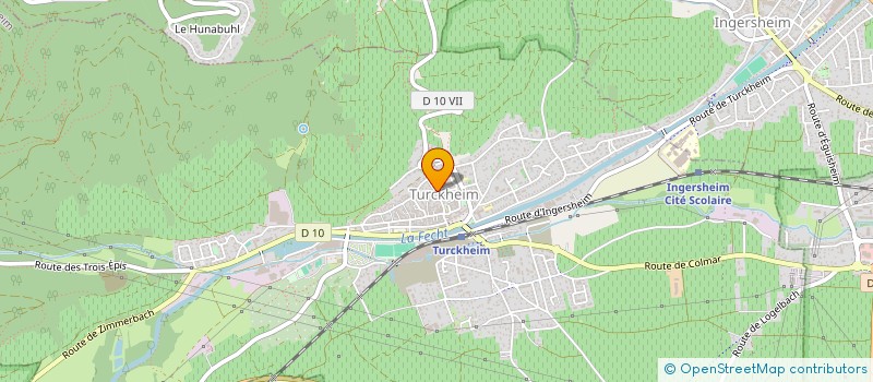 localisation de l'entreprise MADAME LOLA MULLER  TURCKHEIM