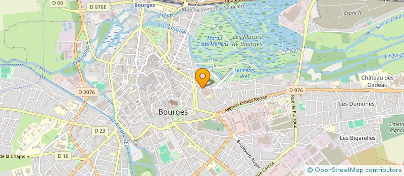 localisation de l'entreprise MADAME LOLA NAVEL  BOURGES