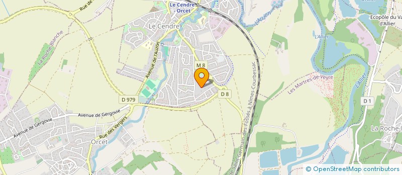 localisation de l'entreprise MADAME LOLA NICOLAS  LE CENDRE