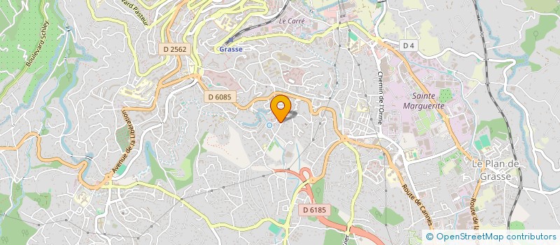 localisation de l'entreprise MADAME LOLA NOVAT à GRASSE