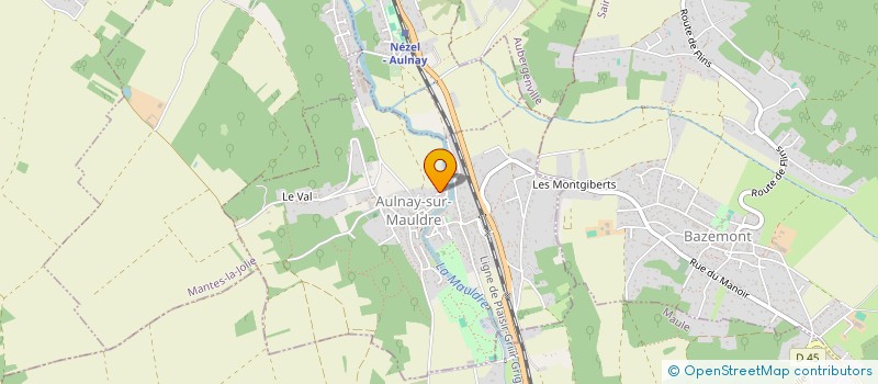 localisation de l'entreprise MADAME LOLA PAQUE  AULNAY-SUR-MAULDRE