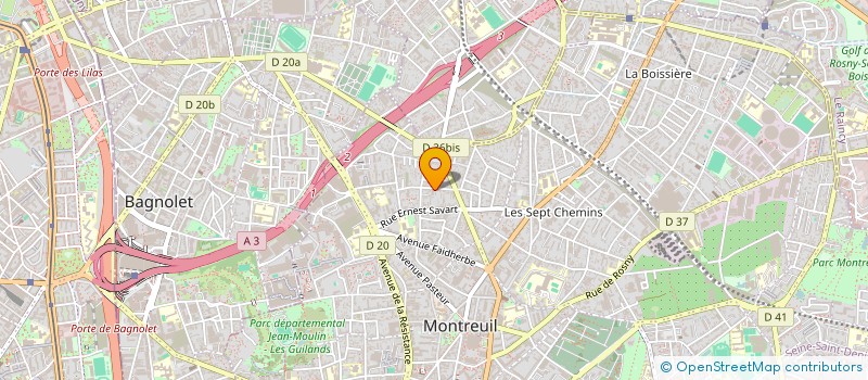 localisation de l'entreprise MADAME LOLA PASZTOR à MONTREUIL